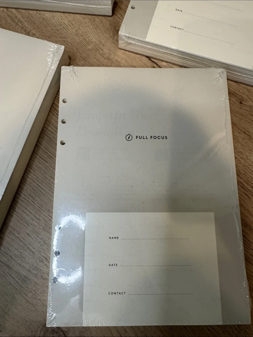 Full Focus Michael Hyatt Refill Pages for Ring-Binder Planners - Set of 4